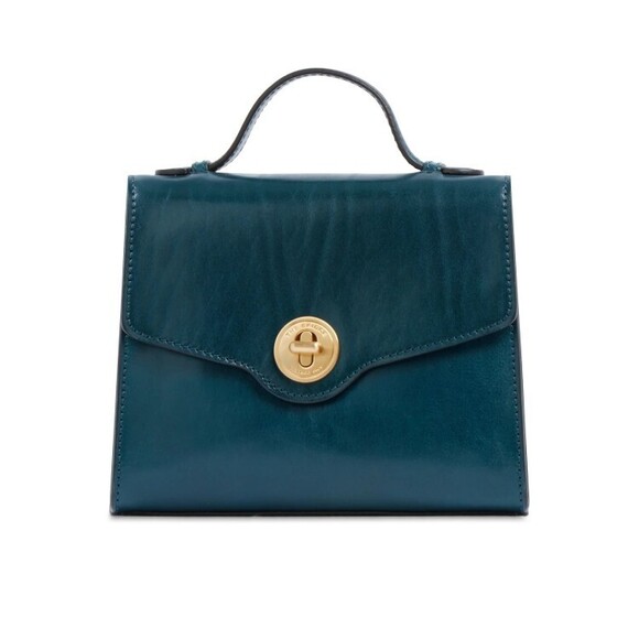 The Bridge Handbags - The Bridge Leather Shoulder Bag With Minimal Design - NWT